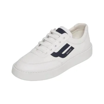 BALLY Low Top Skateboard Shoes Men's White