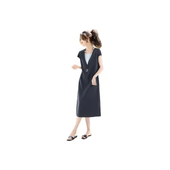 Mo Han Yi Mei Short Sleeved Dress Women's
