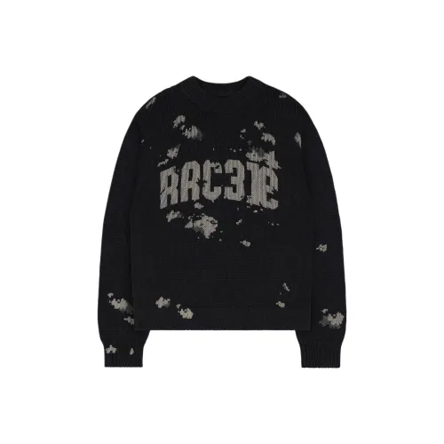RACER WORLDWIDE 블랙 남녀공용 스웨터