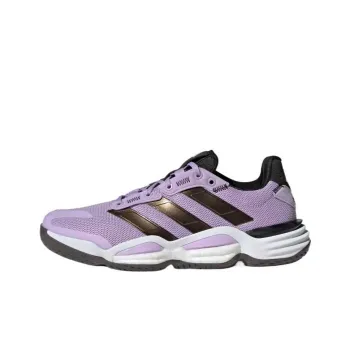 Adidas STABIL 16 Cushioning And Breathable Low Top Training Shoes Women's Pink Plum Black