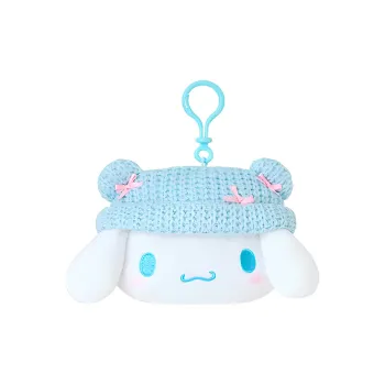 Sanrio Cinnamoroll Head Shape Dolls Plush Pendant 10cm Height