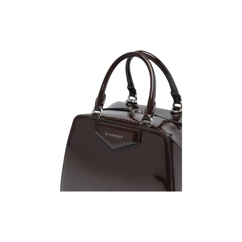 Givenchy Antigona Calfskin Handbag Women's Ebony Brown-4