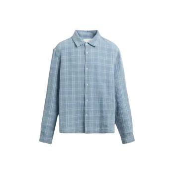 ZARA Shirts Men Light Blue