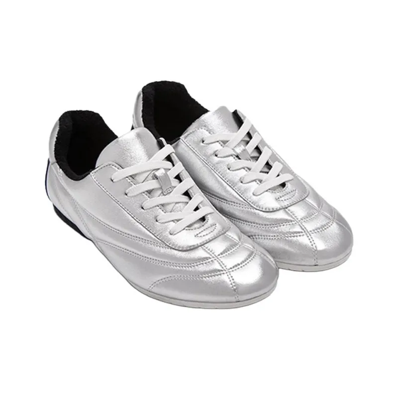 Both Tyres Glider Low Top Casual Shoes Women's Silver-3