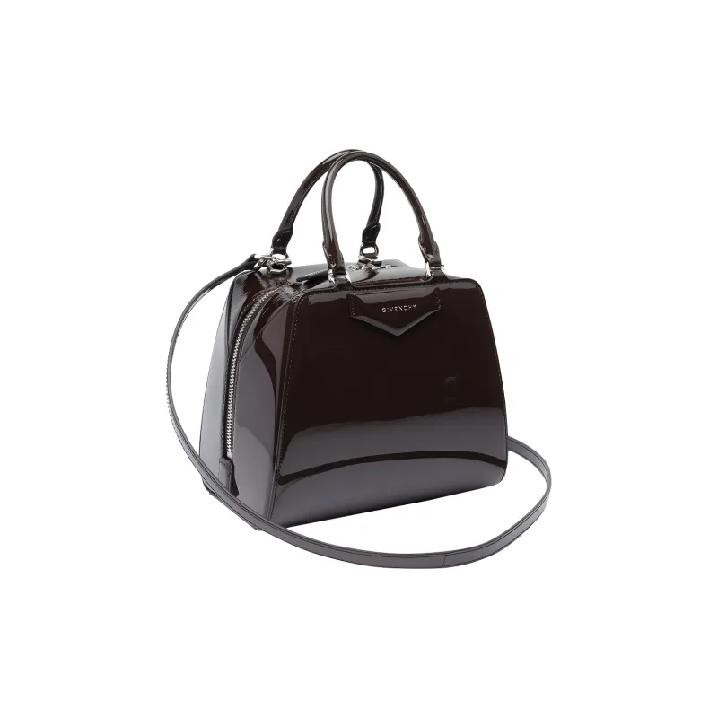 Givenchy Antigona Calfskin Handbag Women's Ebony Brown-1