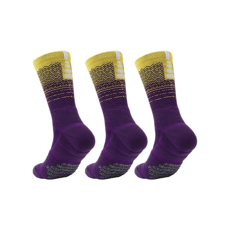 TLXT Basketball Socks Men's Outdoor Slip Resistant Deodorizing Antibacterial-16
