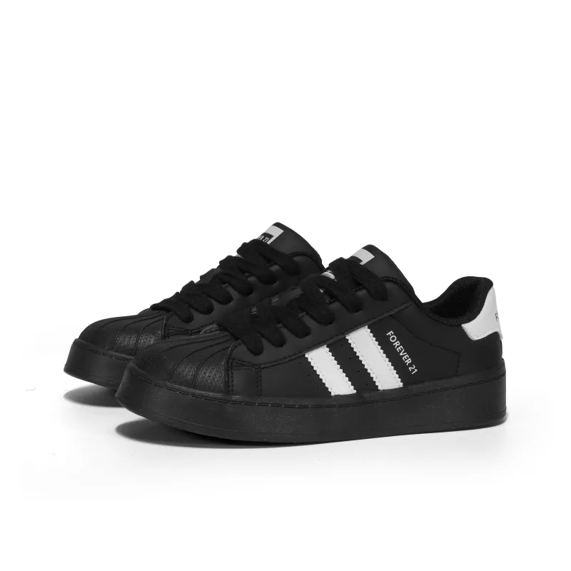 FOREVER 21 Wear resistant And Lightweight Low Top Skateboard Shoes Unisex-10