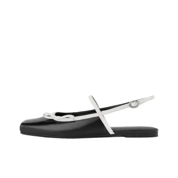 CHARLES&KEITH Black Bo Casual Single Shoes Women's Black