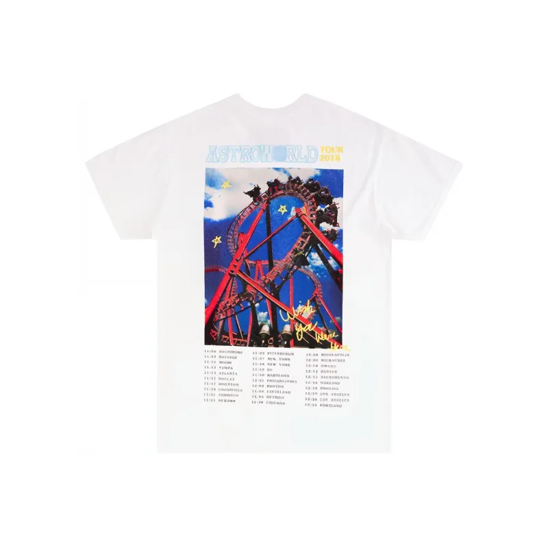 Travis Scott Roller Coaster Tee-0