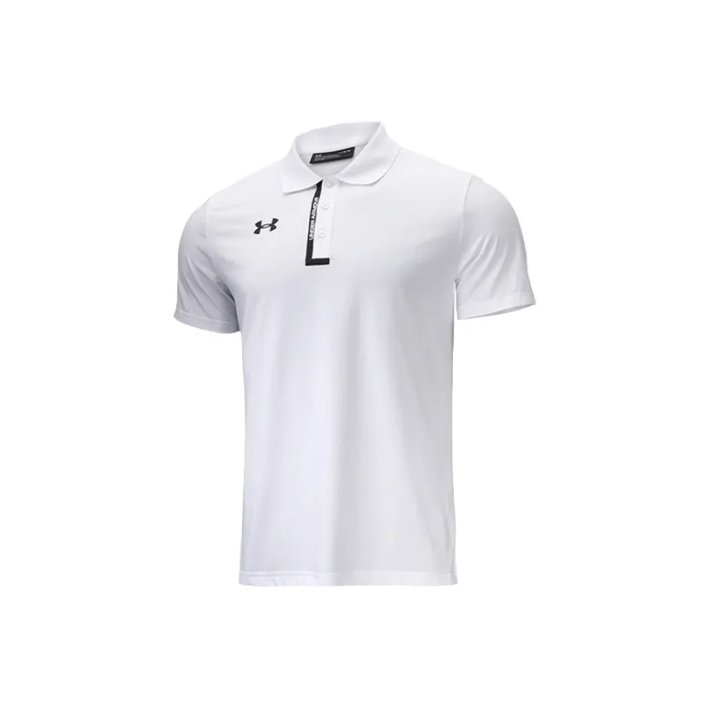 Under Armour Polo Shirt Men's White-0