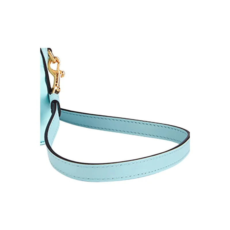 MOSCHINO Teddy Fabric Shoulder Bag Women's Light Blue-3