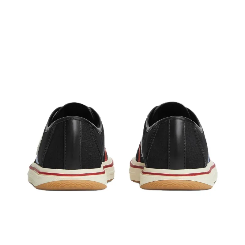 Bottega Veneta Eliot Low Top Canvas Shoes Unisex Black-4