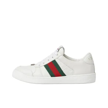 GUCCI Women's Screener 'GG Embossed White Green Red' Women's
