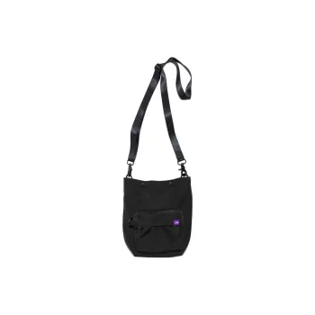 THE NORTH FACE PURPLE LABEL Polyester With Wool Shoulder Bag, Crossbody Bag Regular Unisex Black