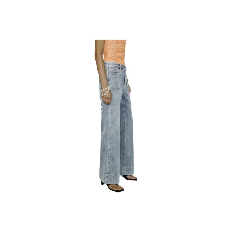 URBAN REVIVO Jeans Women's Light Blue-3
