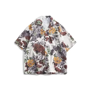 T IRA Shirts Unisex Floral White