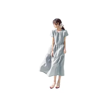 Mo Han Yi Mei Short Sleeved Dress Women's