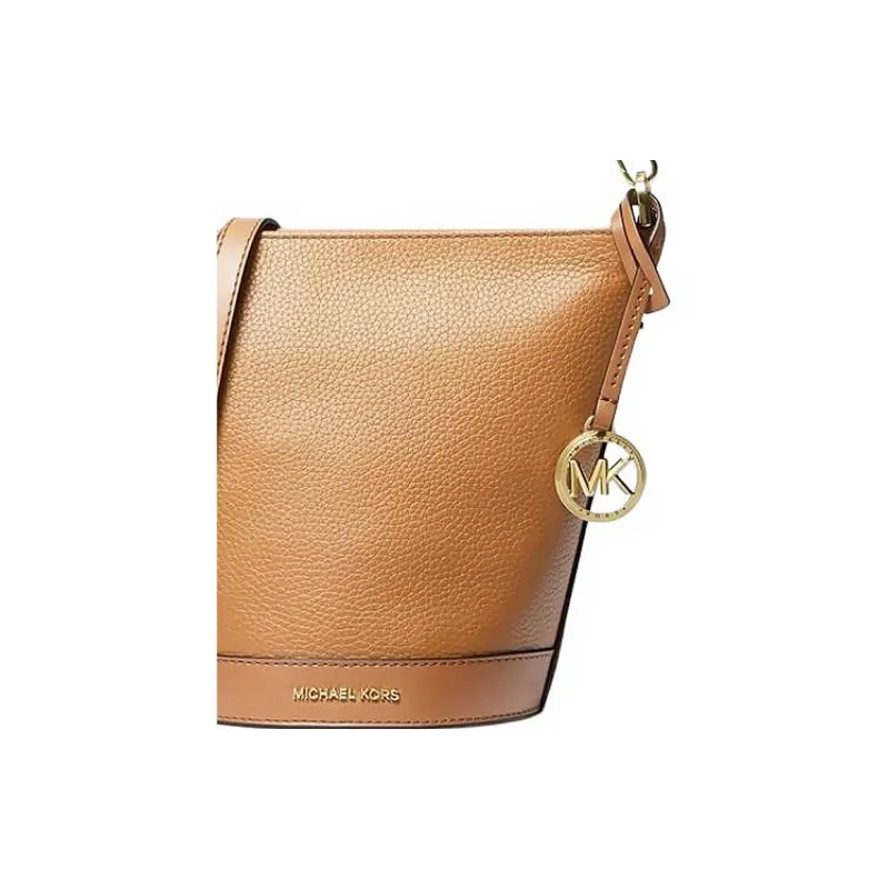 MICHAEL KORS Leather Handbag Trumpets Women's Brown-3