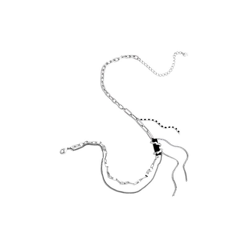 MAGICPOLE Alloy Necklaces Women's Silver-1