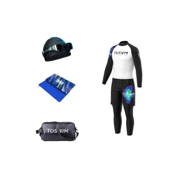 TOSWIM Men'swim Set God Of Five Piece Set Men's Phantom Color Remote Control