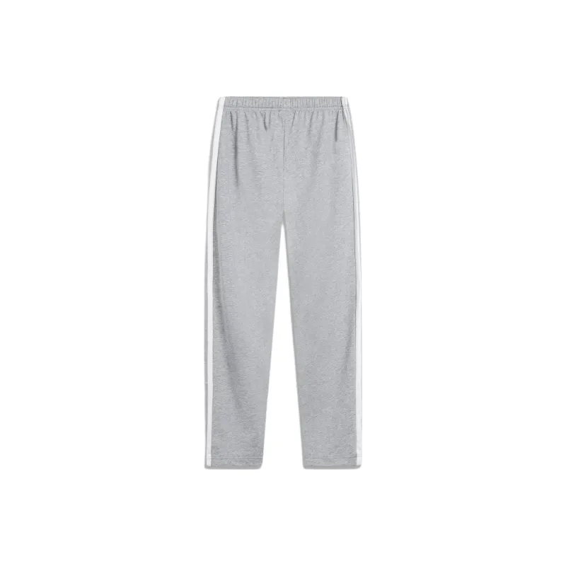 LiNing Sports Life Collection Knitted Sweatpants Women's Heather Gray-1