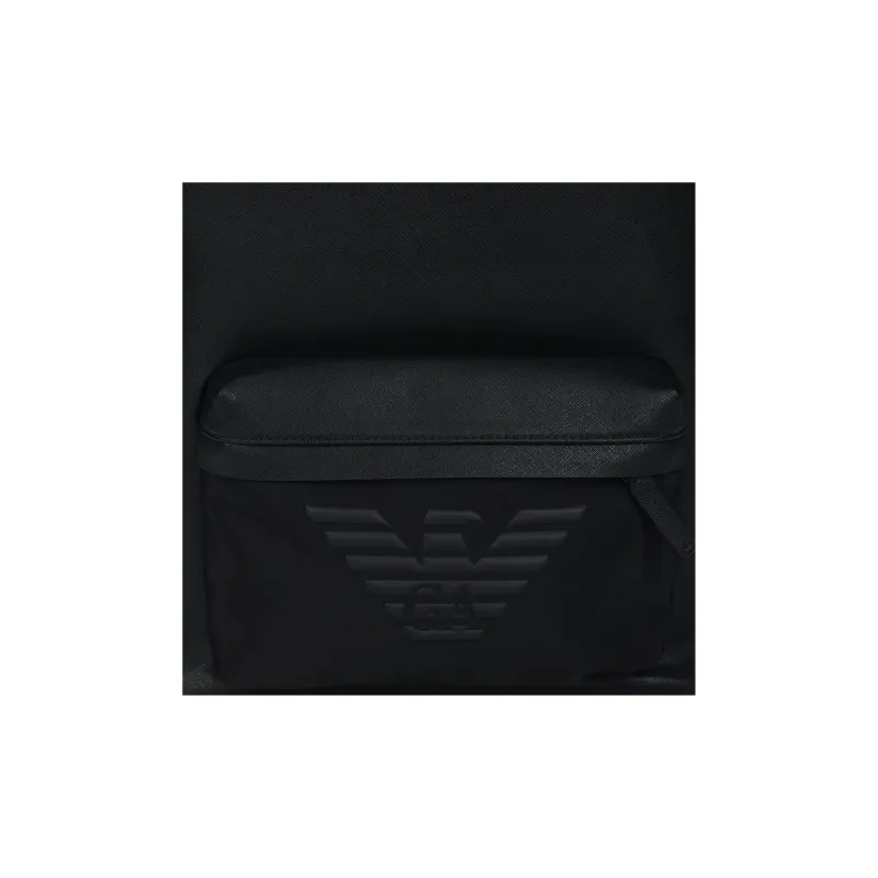EMPORIO ARMANI Polyester Backpack Regular Men's Black-4