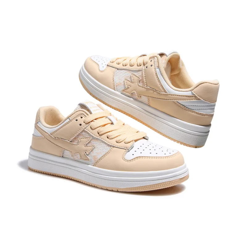 KFT Height Increasing Abrasion Resistant Breathable Slip Resistant Low Top Skateboard Shoes Unisex-19