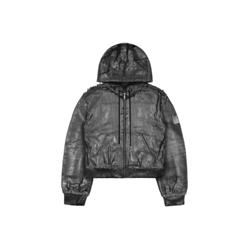 RACER WORLDWIDE 블랙 남녀공용 자켓