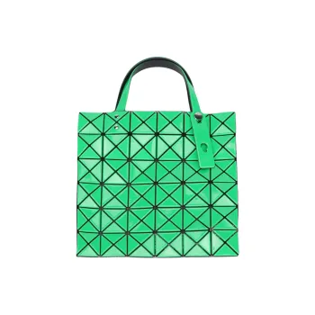 ISSEY MIYAKE PVC Tote Bag, Shopping Bag, Shoulder Bag, Handbag Clutch Mini Women's Green