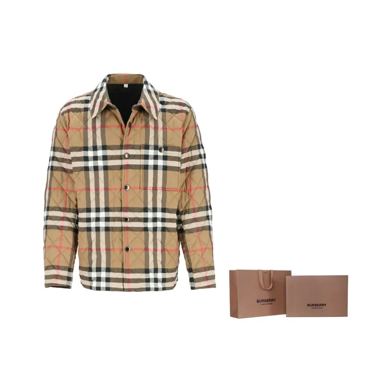 Burberry Forres Diamond Quilted Jacket-8