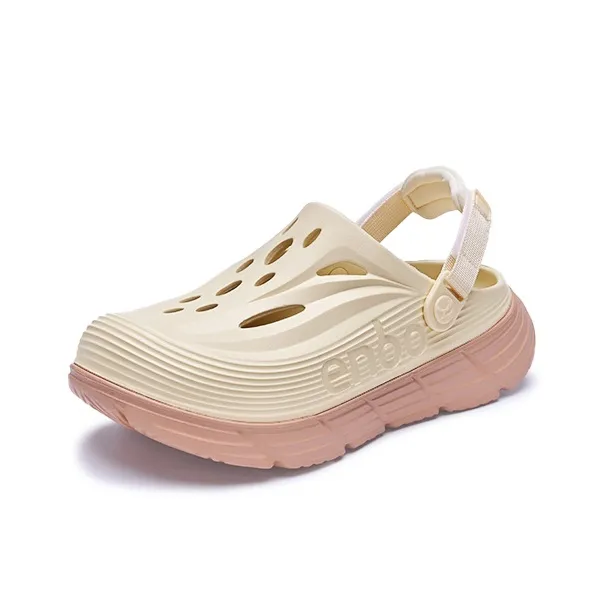 Mariposa.D x ENBO Clogs Women's Cheese Color-7
