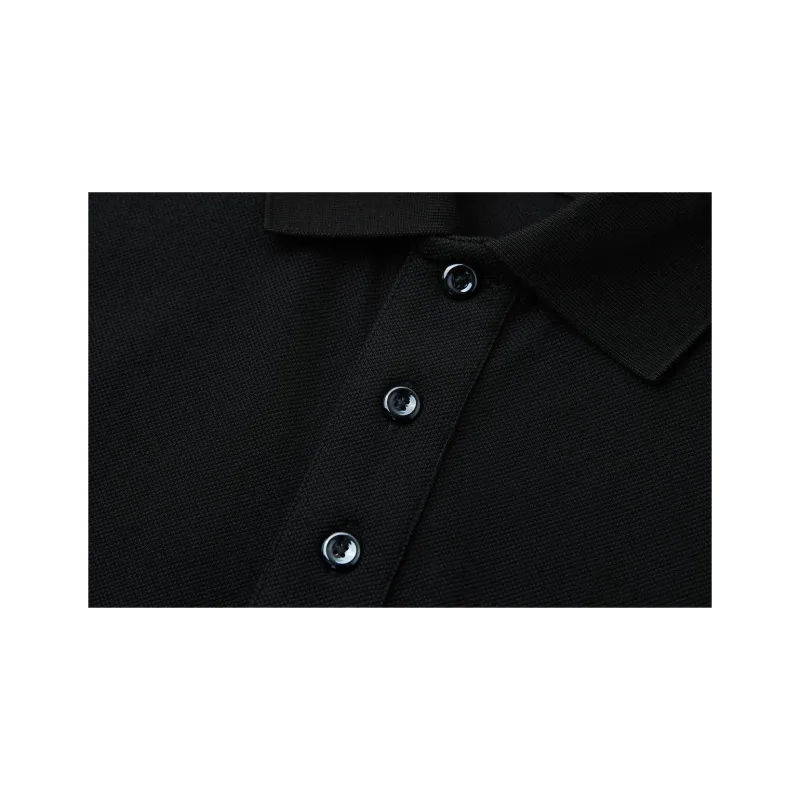 MANGANO St. Mark's Flying Lion Series Polo Shirt Men's Black-4