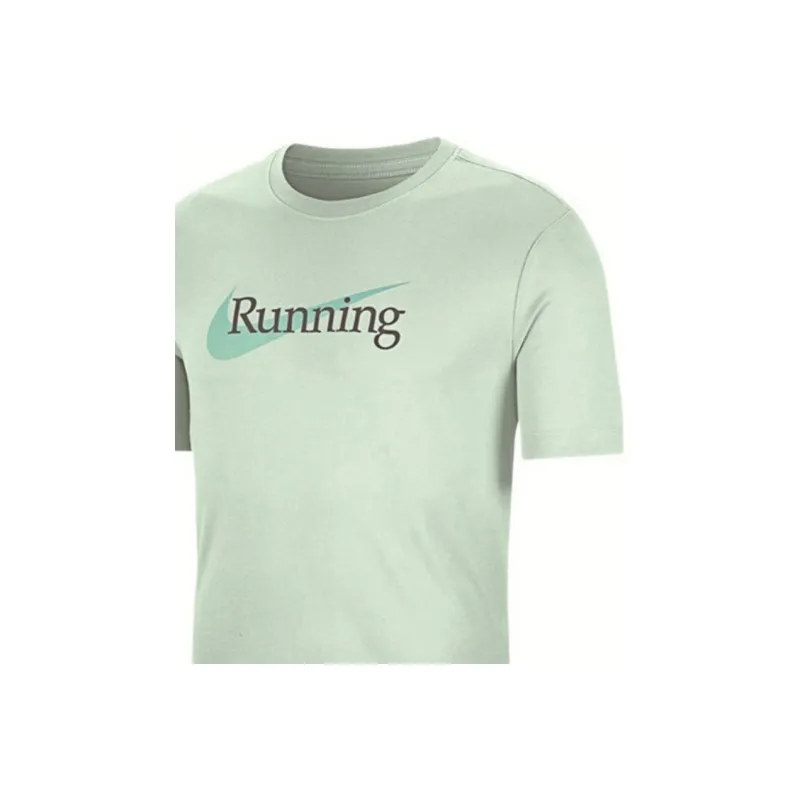 Nike T Shirts Men Light Green-2