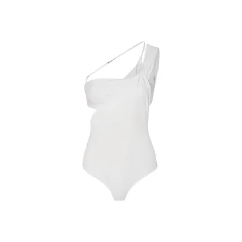 Jacquemus X Nike Le Body Drapé Dress White