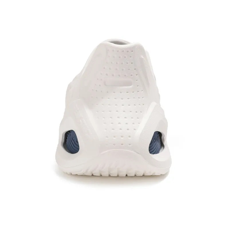 PEAK Pole Hole Shoes Clogs Men's White Blue-4