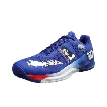 Wilson Rush Pro 4.0 Low Top Tennis Shoes Men's Blue