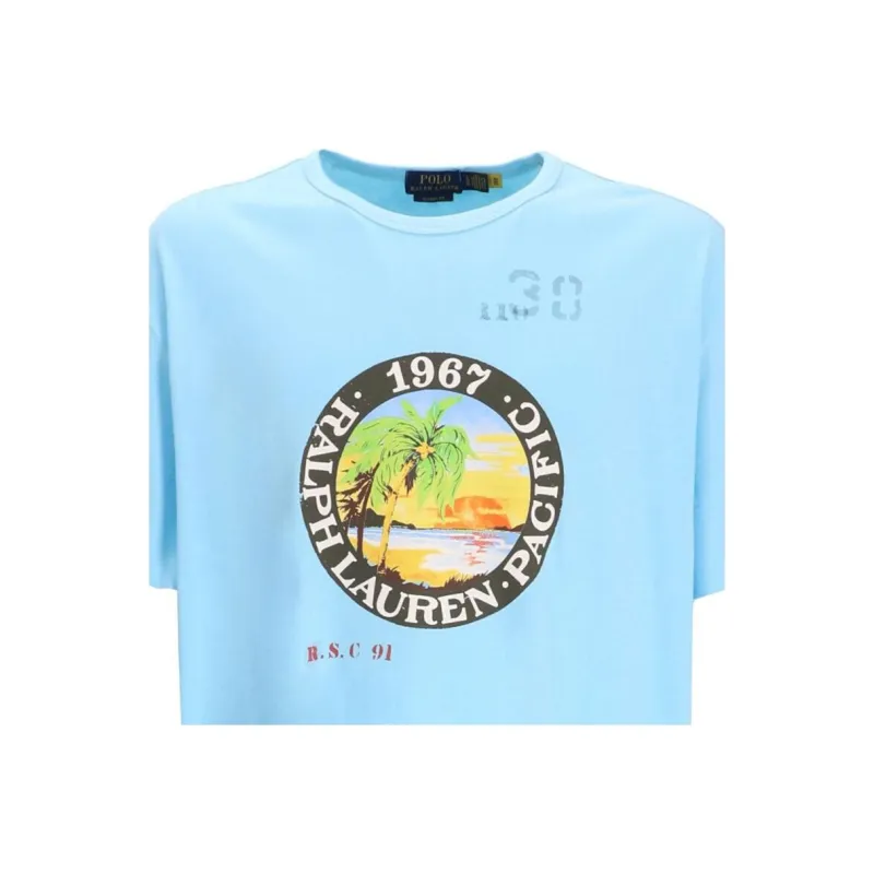 Polo Ralph Lauren Classic Fit Jersey Graphic T Shirt-1