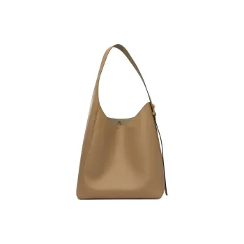 TORY BURCH Romy Cow Leather Shoulder Bag Women's Lifting Tiramisu Brown