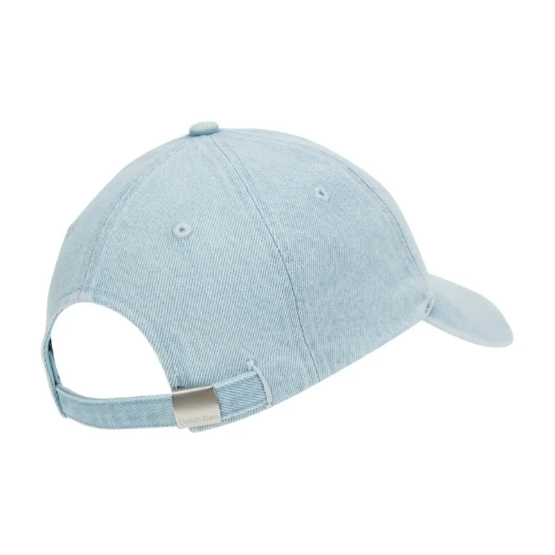 CALVIN KLEIN Cotton Baseball Caps Unisex Denim Light Blue-1