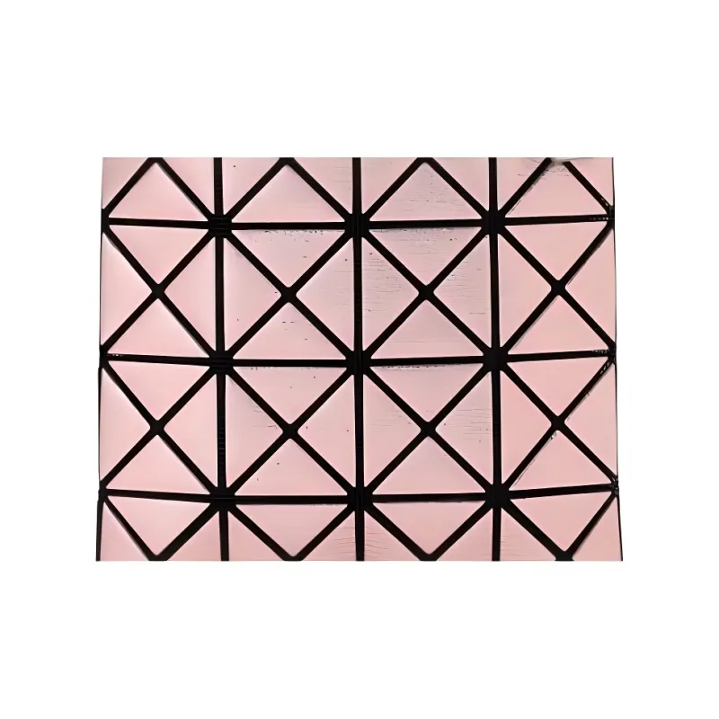 ISSEY MIYAKE Platinum Polyurethane Tote Bag Shopping Bag Handbag Mini Women's Rose Pink-1