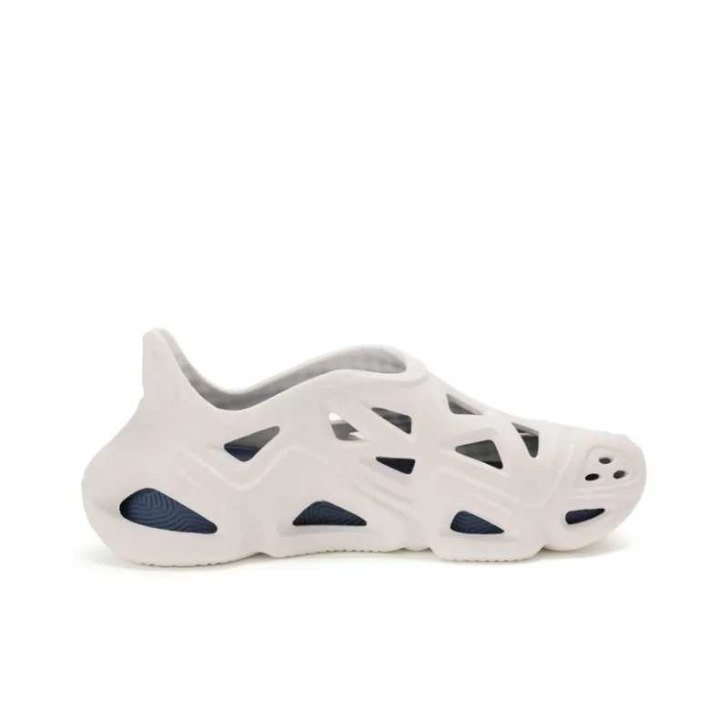 PEAK Pole Hole Shoes Clogs Men's White Blue-1