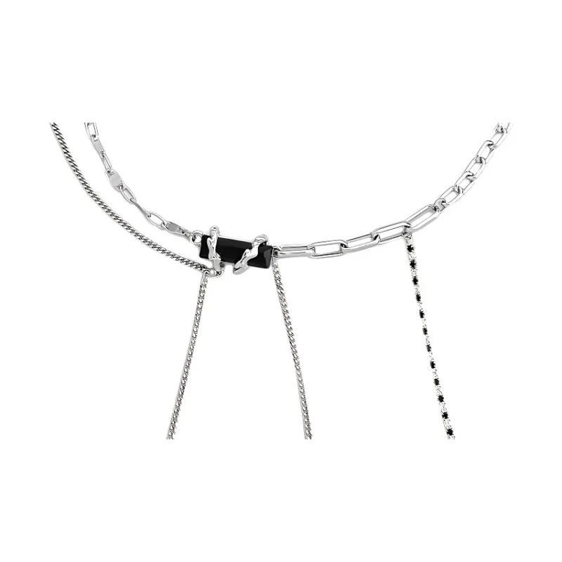 MAGICPOLE Alloy Necklaces Women's Silver-2