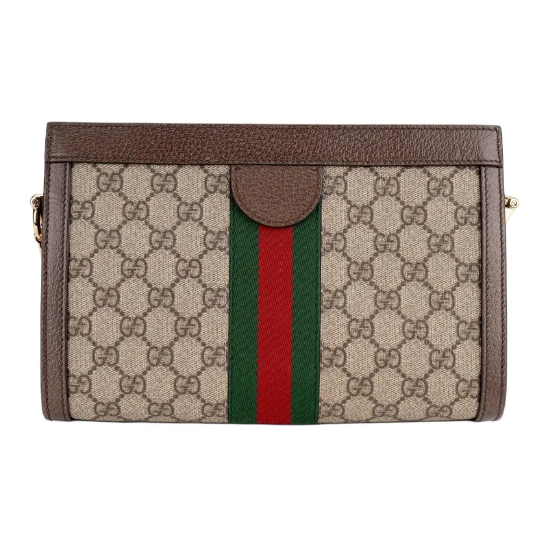 GUCCI Ophidia Small Retro Messenger Bag Shoulder Bag Brown-2
