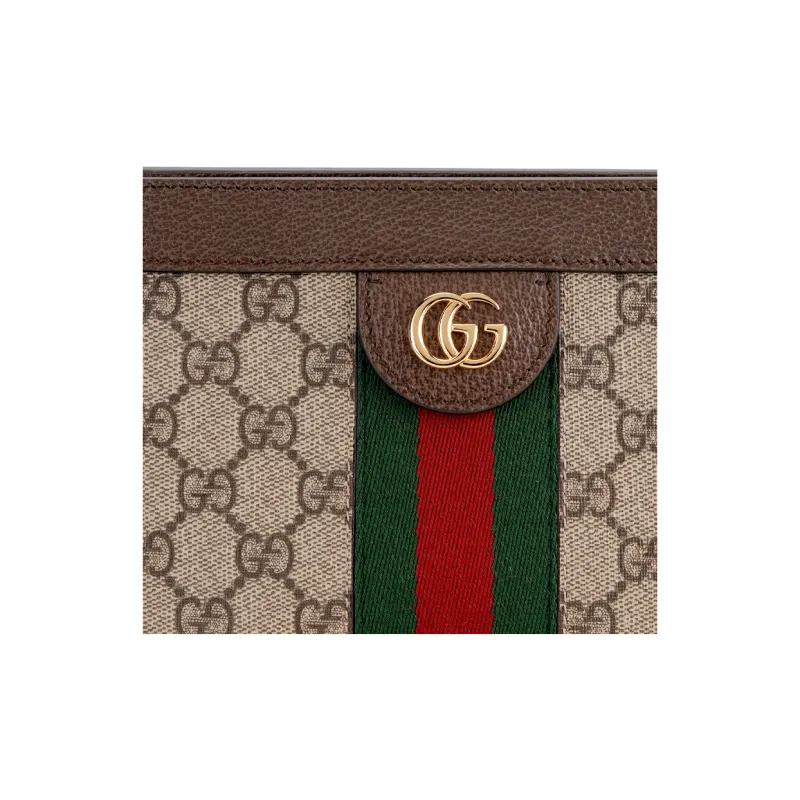 GUCCI Ophidia Small Retro Messenger Bag Shoulder Bag Brown-4