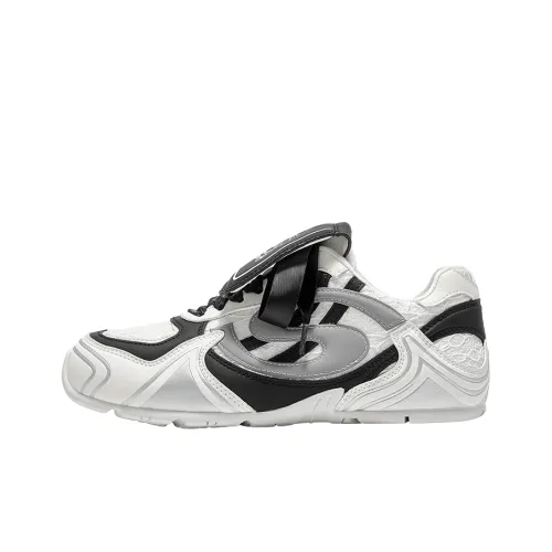 SHOESZOOO 캐주얼 신발 로우탑 문 섀도우 그레이 여성
