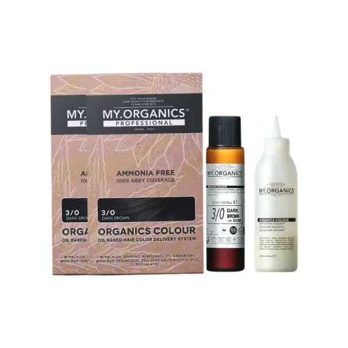 MY ORGANICS 헤어 염색제와 헤어 표백제