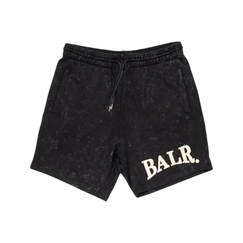 BALR. 잉크 블랙 남성 캐주얼 반바지
