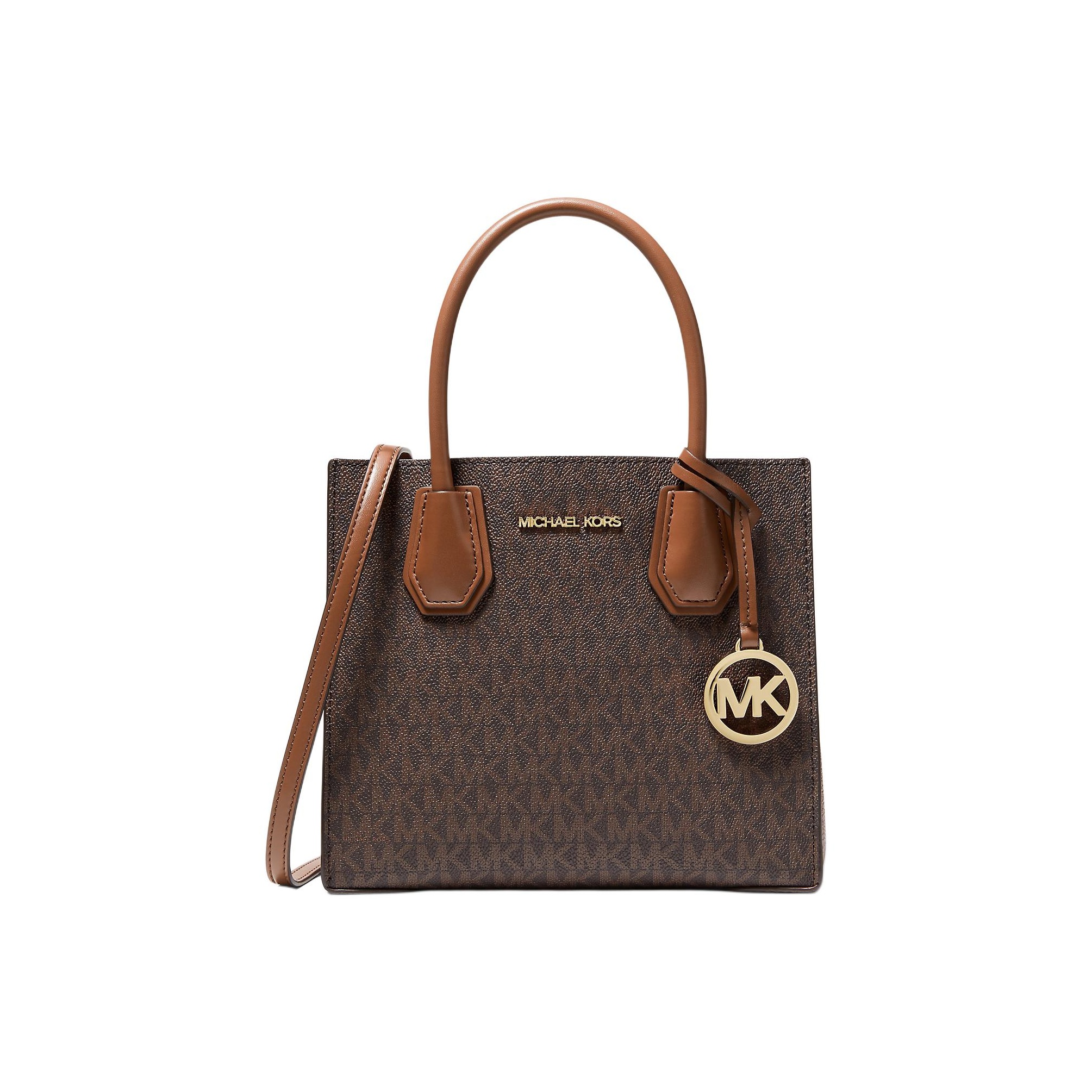 MICHAEL KORS MERCER XS MINI SHOPPER LEATHER CROSSBODY BAG