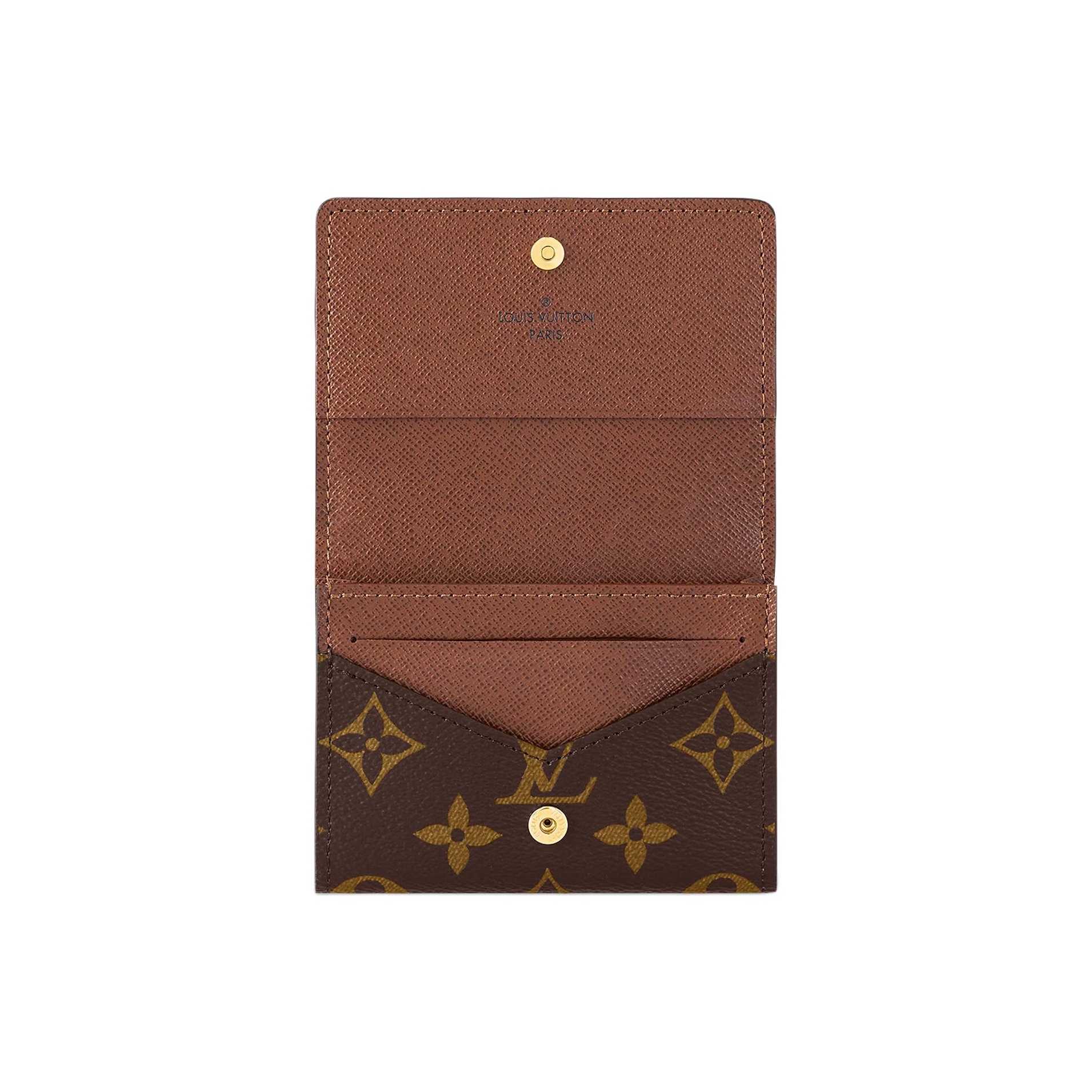 LOUIS VUITTON Enveloppe Carte De Visite Monogram - POIZON