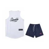 2215 White+2412 Royal Blue Pants